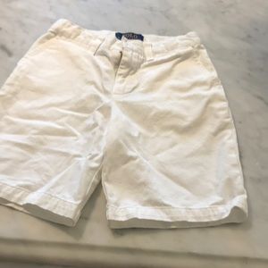 Ralph Lauren boys shorts- 6- white
